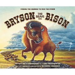 Bryson the Brave Bison, MilitaryFamilyBooks.com