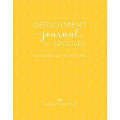 Deployment Journal for Spouses (4th ed) by Rachel Robertson, published by Elva Resa Publishing, distributed by Military Family Books