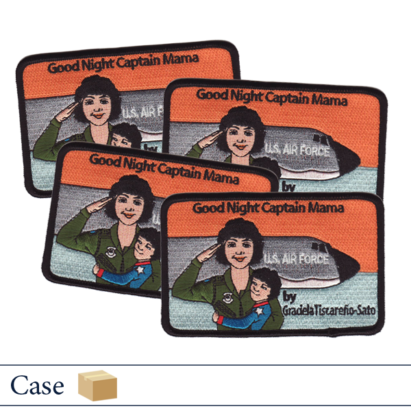 Good Night Captain Mama Patch. MilitaryFamilyBooks.com