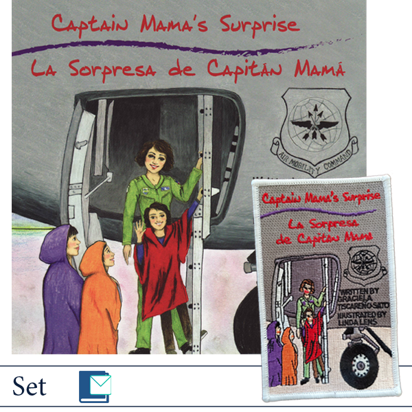 Captain Mama's Surprise Book-Patch Set