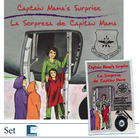 Captain Mama's Surprise Book-Patch Set