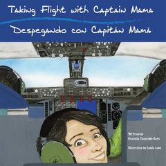 Taking Flight With Captain Mama Book-Patch Set
