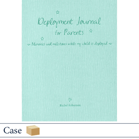 Case of 24 Deployment Journal for Parents by Rachel Robertson