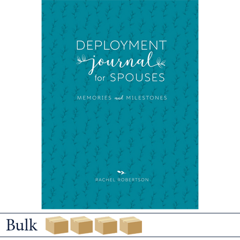 Bulk 120 Deployment Journal for Spouses by Rachel Robertson