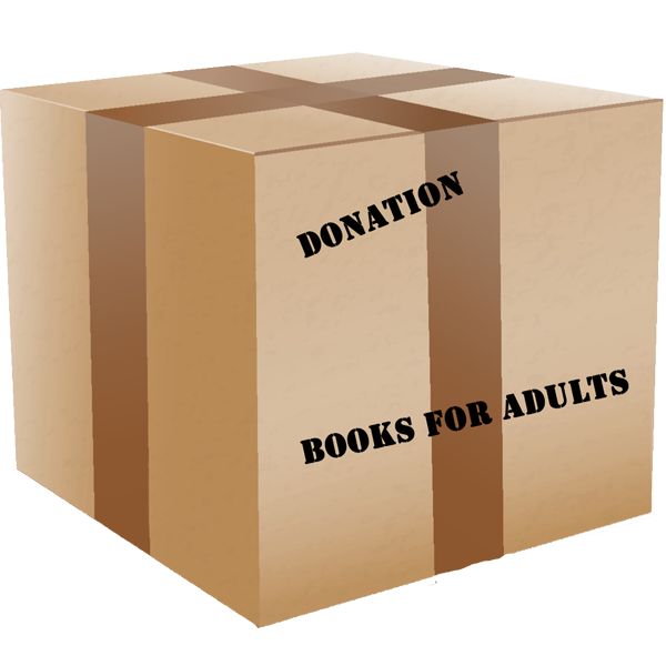 Donation Box Books for Adults