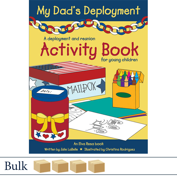 Bulk 200 books MyDad's Deployment by Julie LaBelle and Christina Rodriguez