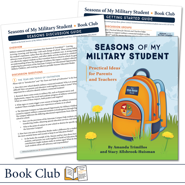 Seasons of My Military Student Book Club, Military Family Books