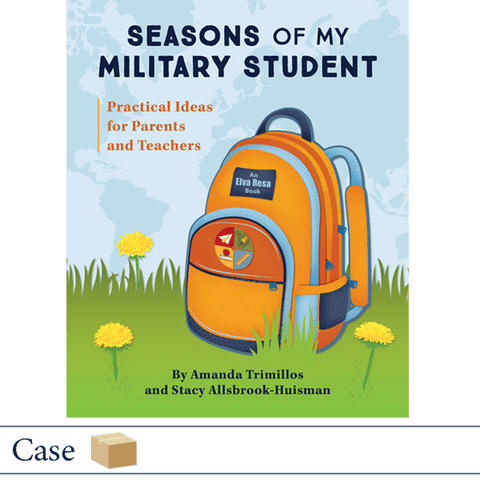 Case of 50 Seasons of My Military Student by Amanda Trimillos and Stacy Allsbrook-Huisman. ©2018 Elva Resa Publishing