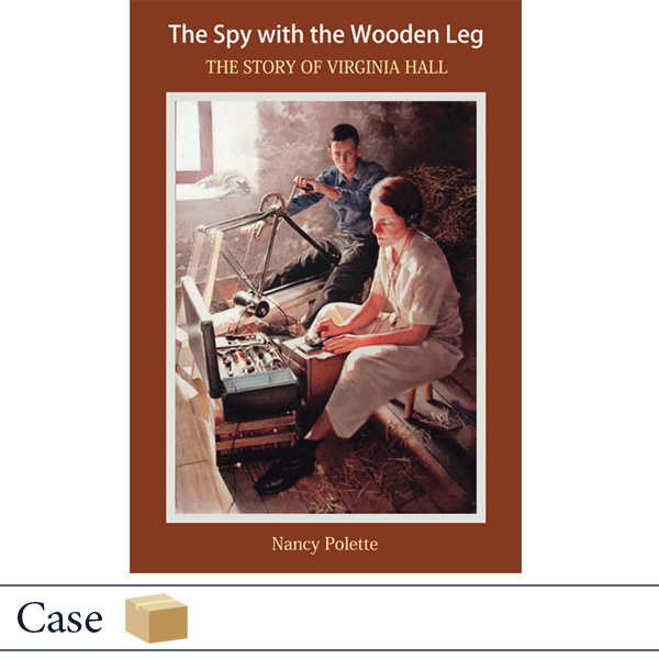 Case of 50 paperback The Spy With the Wooden Leg by Nancy Polette