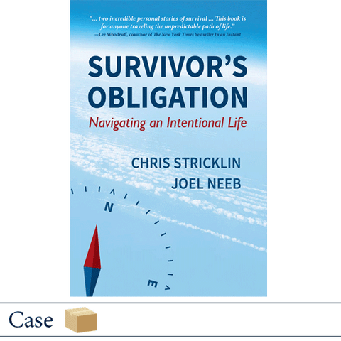 Case of 40 Survivor's Obligation: Navigating an Intentional Life by Chris Stricklin and Joel Neeb