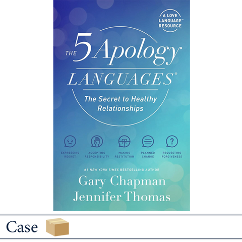 The 5 Apology Languages by Gary Chapman and Jennifer Thomas CASE