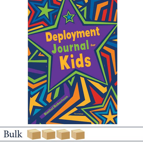 Deployment Journal for Kids (3rd ed) by Rachel Robertson, published by Elva Resa Publishing, distributed by Military Family Books