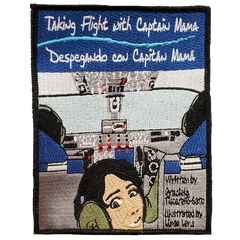 Taking Flight With Captain Mama Patch CASE