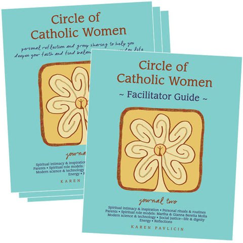 Circle of Catholic Women Journal Two by Karen Pavlicin FAITH GROUP 10 journals 1 facilitator guide