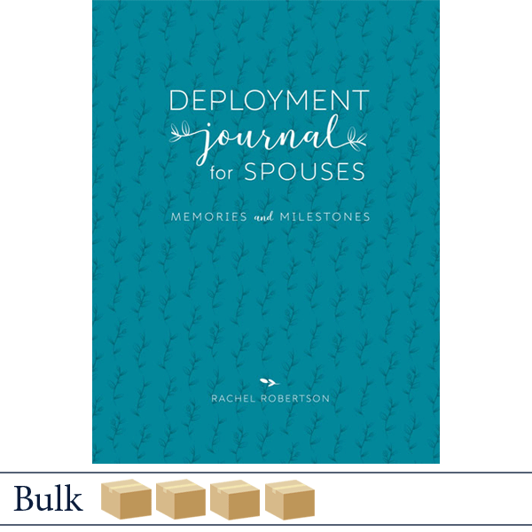 Bulk 120 Deployment Journal for Spouses by Rachel Robertson