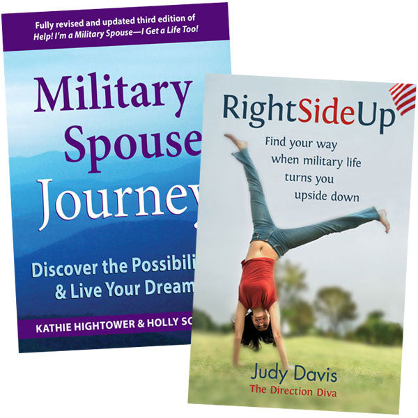 Military Spouse Dream Pack; Military Spouse Journey and Right Side Up