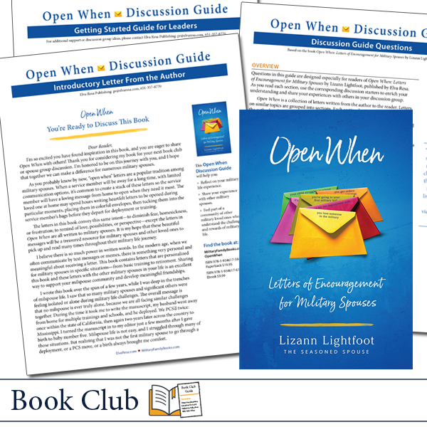 Open When Book Club, Military Family Books