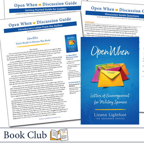 Open When Book Club, Military Family Books