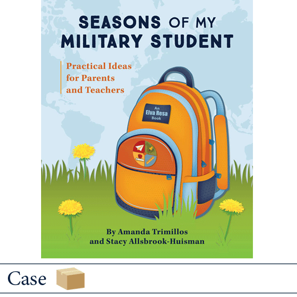 Case of 50 Seasons of My Military Student by Amanda Trimillos and Stacy Allsbrook-Huisman. ©2018 Elva Resa Publishing
