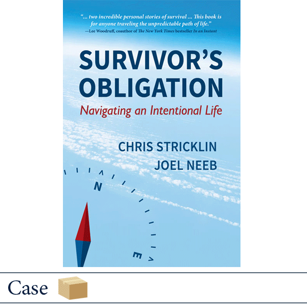 Case of 40 Survivor's Obligation: Navigating an Intentional Life by Chris Stricklin and Joel Neeb